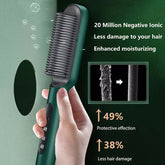 2 in 1 Hair Straightener Comb & Curler